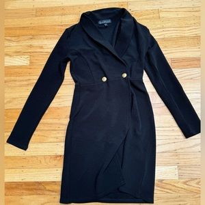 Derek heart black dress